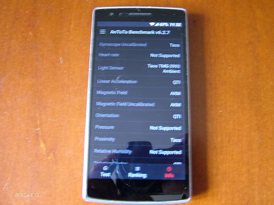 Smartphone Oneplus One 64GB,     3GB RAM