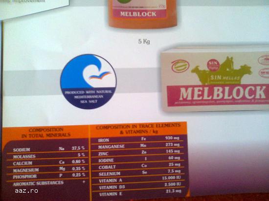 Bloc mineral de lins