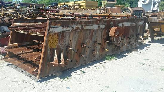 Ciur vibrant 5000x1600 3 nivele