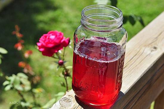 Sirop de trandafiri Rosa Damascena