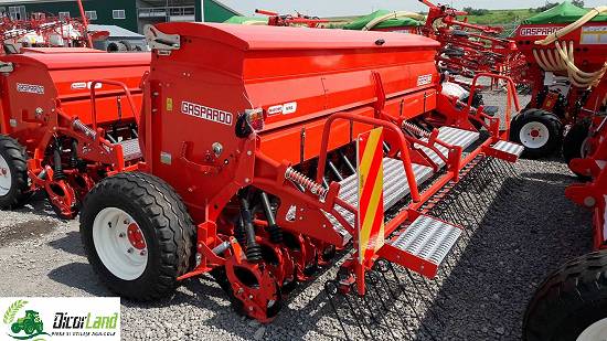 Semanatoare de plante paioase cu disc simplu marca Gaspardo