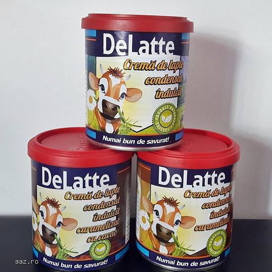 Crema De Lapte Condensat In 3 Arome - DeLatte