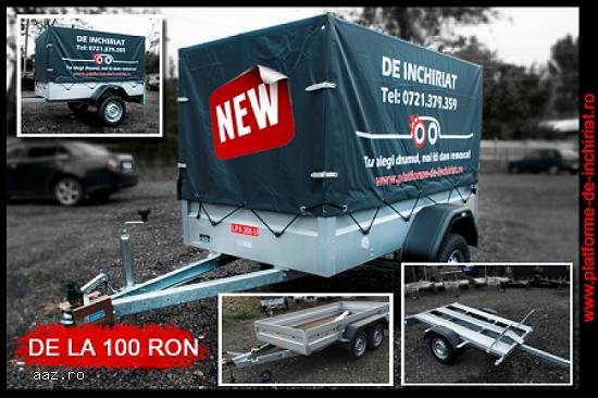 Remorci de inchiriat/ Inchiriere platforme auto/ Berceni/ Sector 4
