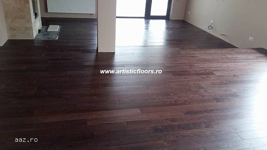 Parchet masiv stejar finisat Coruna
