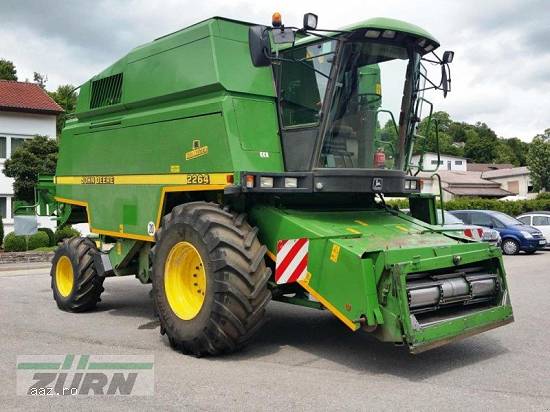 combina John Deere 2258 si 2264  Hillmaster