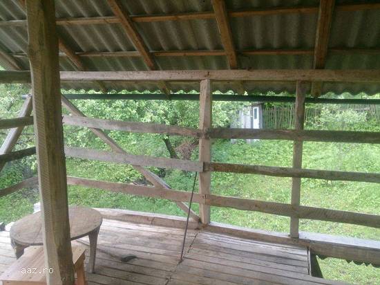 Teren 3000 mp zona Sinaia / Slănic-Prahov cu cabana lemn