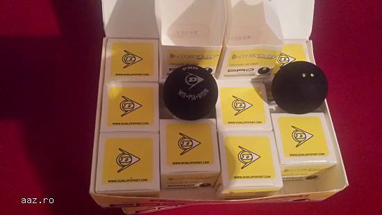 mingi DUNLOP double pointed yellow SQUASH