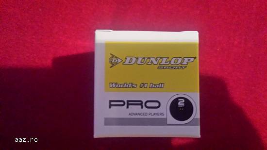 mingi DUNLOP double pointed yellow SQUASH