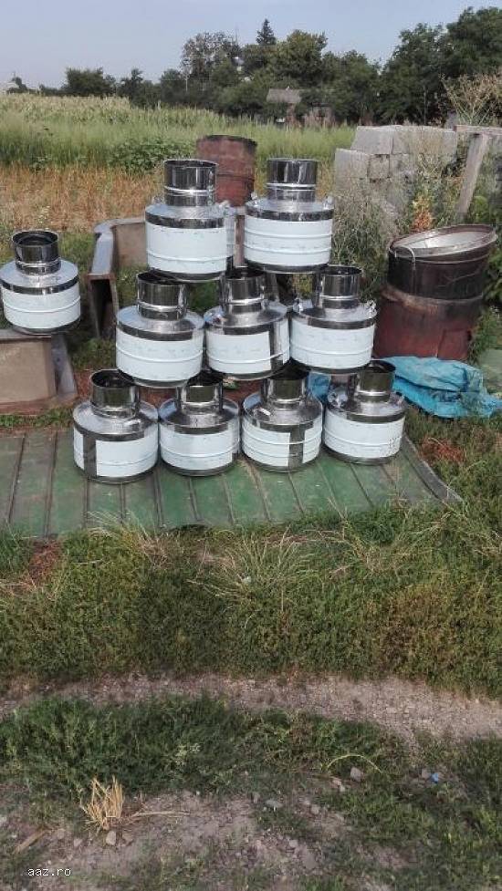 Cazane  pentru țuică din inox alimentar cu serpentina