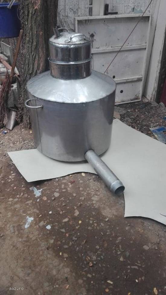 Cazane  pentru țuică din inox alimentar cu serpentina