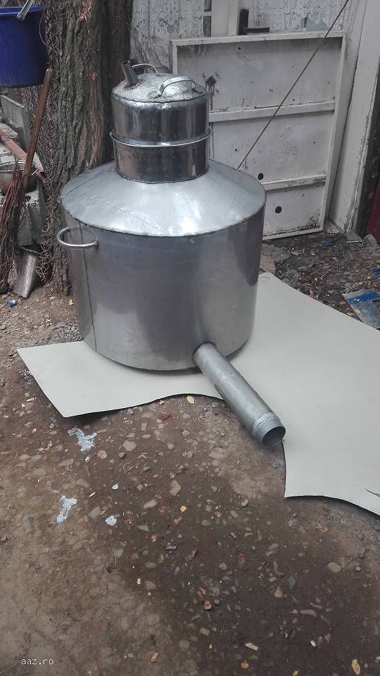 Cazane  pentru țuică din inox alimentar cu serpentina