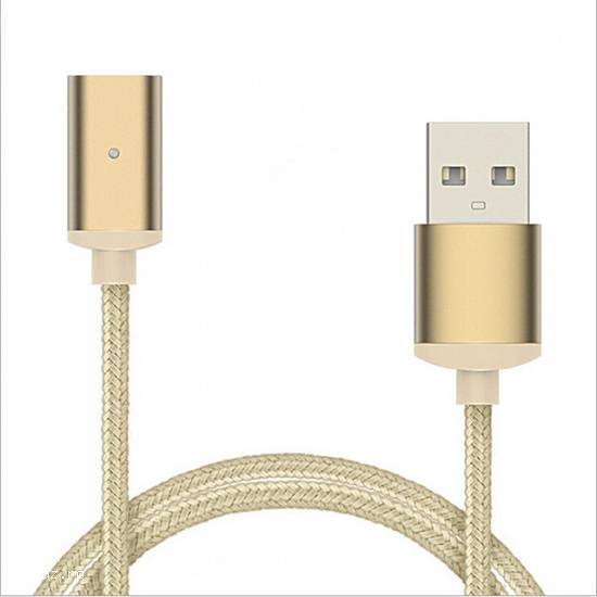 Încărcător Iphone,     Samsung,     Android cu cablu USB magnetic și indicator LED