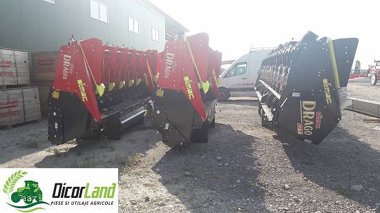 Heder de porumb si floarea soarelui pentru combinele John Deere