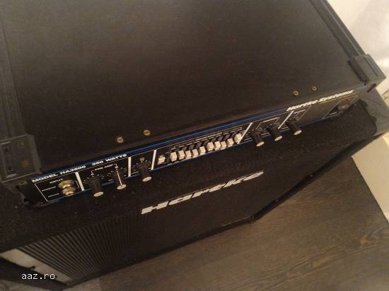 Amplificator bass Hartke Systems HA3500 si cabinet Hartke VX115