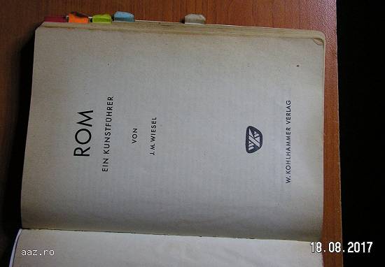 Carte Rom Ein Kunstführer - 1958