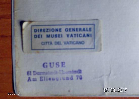 Carte Rom Ein Kunstführer - 1958