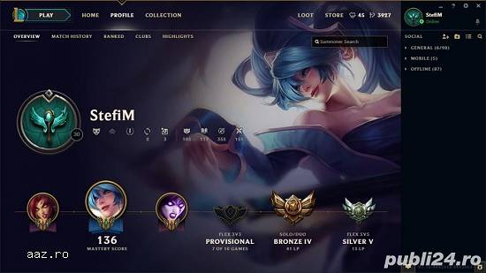 Cont League of Legends