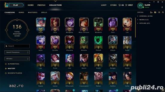 Cont League of Legends