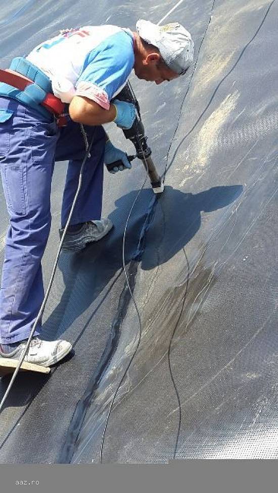 Extruder manual sudura geomembrane PVC MUNSCH MAK-32-S