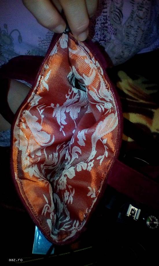Geanta Taj Mahal cu broderie manuala