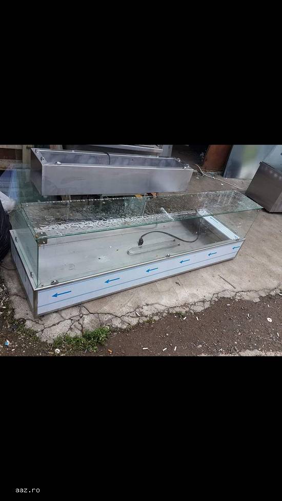 Masa calda bain marie 209x64x59cm 12 gn 1/2 pret 2700 lei Alimentare:220V Watt:2500W Livram in toata