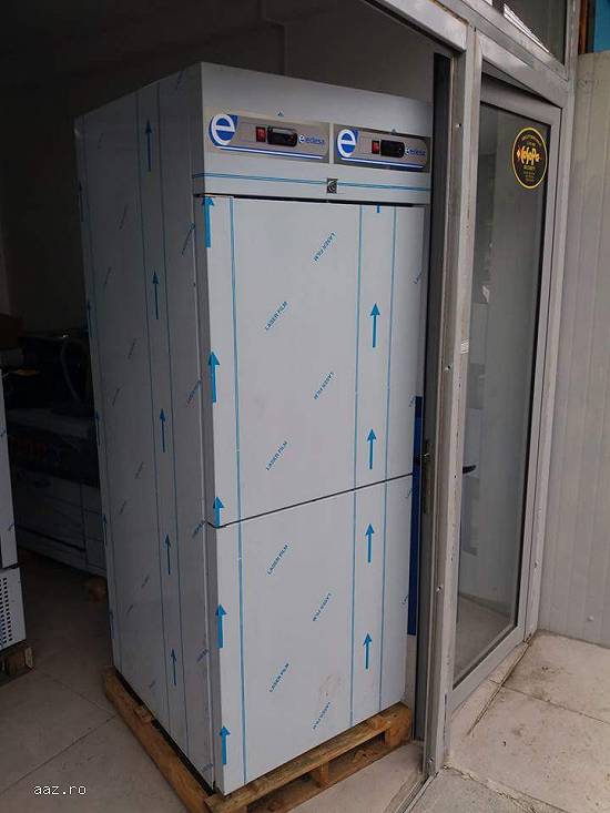 Frigider simplu inox -doua usi Dim.70x80x190cm