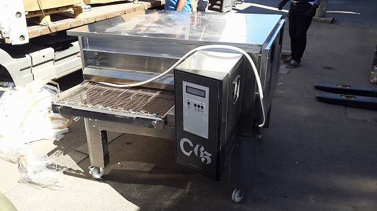 Cuptor pizza Prisma Food(Italy) NOU Tip tunel Dim.banda 65x185cm Alimentare 380V
