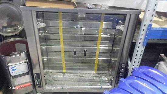 Rotisor gaz Kalitegaz Dim.120x48x135cm -5 tepuse