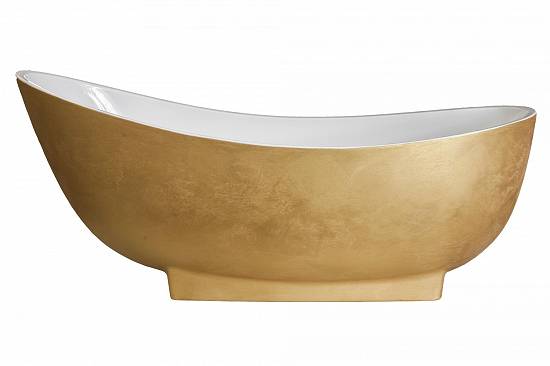 cada baie unicat cu mozaic ovala freestanding