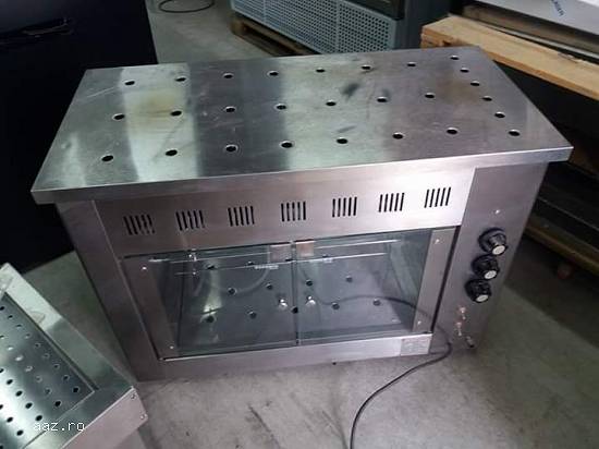 Rotisor profesional NOU Capacitate:6 pui mari sau 9 pui mici Dim.100x50x70cm Dim.tepusa:70cmx3 tepus