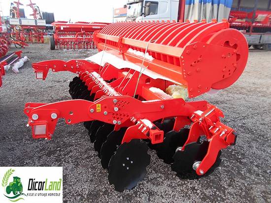 Grapa cu disc Gaspardo model Presto 300 cu Tavalug Gumat