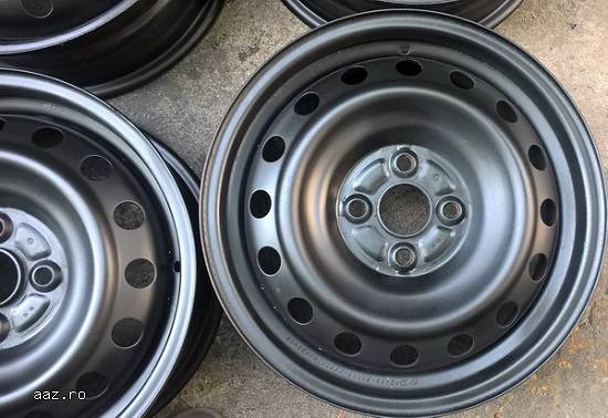 Jante tabla pe R15 cu 4x100 Hyundai Getz-Atos-Accent-i10-i20,  Suzuki Alto-Splash-Ignis-Swift-Celeri