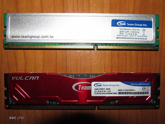 Vând 6GB DDR 3/4+2GB