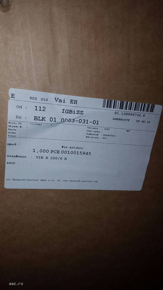 boiler Vaillant de 200 L