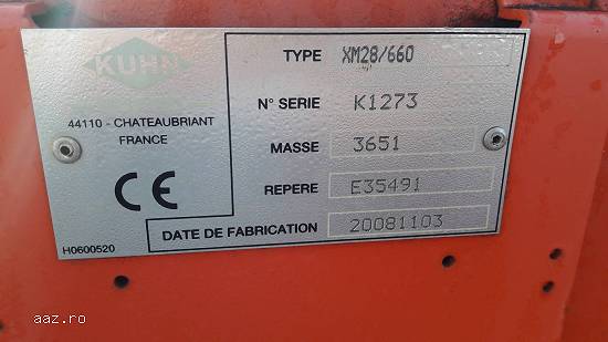 Disc greu de miriste marca Kuhn