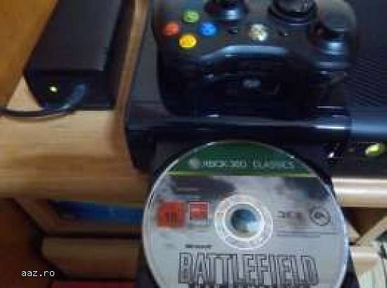 x-box360+2 manete+50jocuri