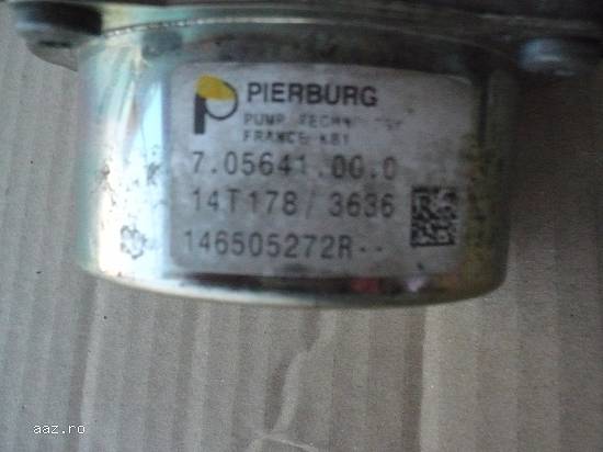 Pompa vacuum Renault ,   motor K9K ,   1.5 dci (2009-2015) Cod Renault : 146505272R ; 8201005303 ; 8