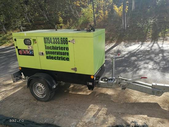inchiriere generator electric Diesel 40KVA (grup electrogen 38KW motorina)