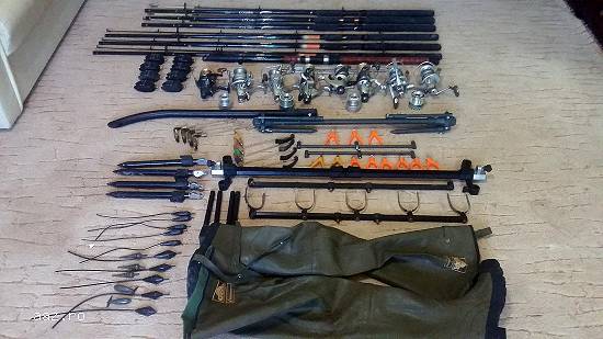 Set complet scule pescuit