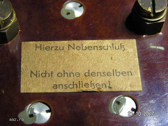 Ampermetru German Vintage 1942