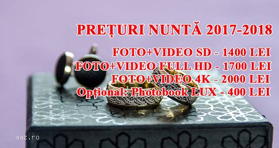 Fotograf si cameraman nunta si botez