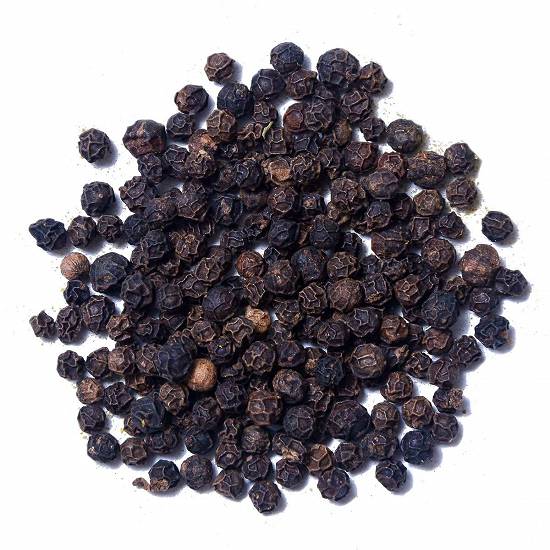 Black pepper and white pepper