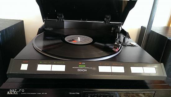Vand pick-up DENON DP-15F,    direct drive,    made in JAPAN