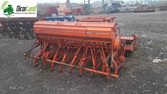 Semanatoare de paioase + Freza de pamant marca Kuhn