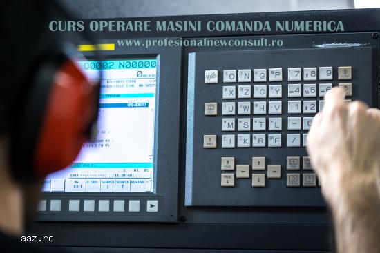 Curs Operator Masini cu Comanda Numerica (CNC)