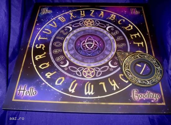Placă Ouija Vocile spiritelor+cadou set rune