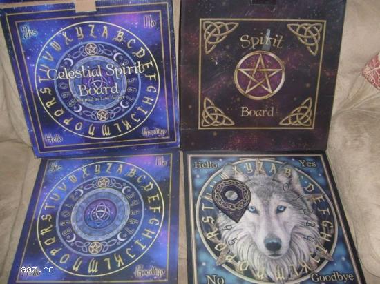 Placă Ouija Vocile spiritelor+cadou set rune