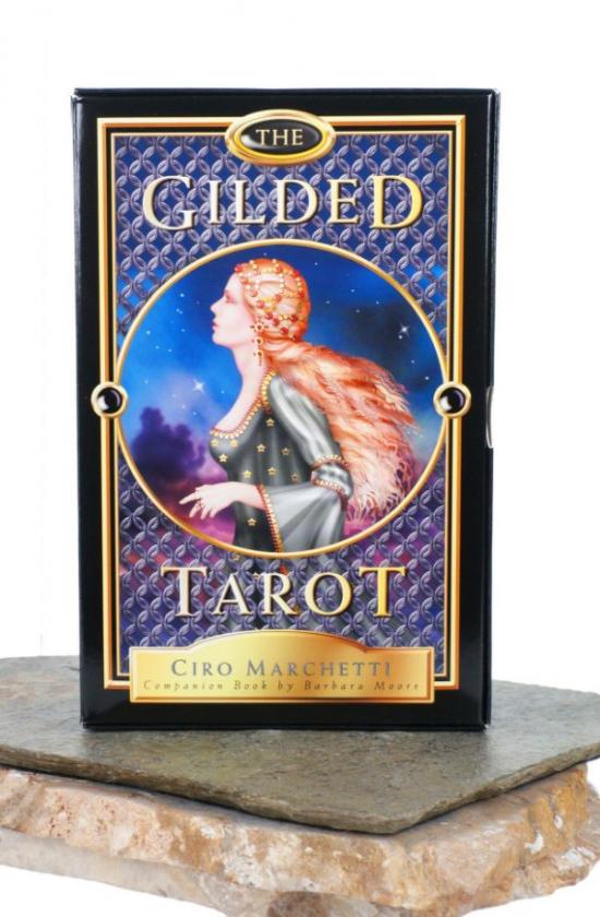 Carti tarot ,        Rider Waite,        Gilded,        +gratis cartea totul despre tarot
