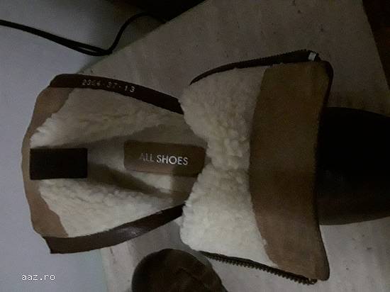 Ghete Damă din Piele Naturală