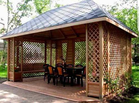MOBILIER GRADINA - TAMPLARIE LEMN